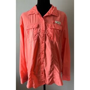 Magellan Outdoors Women's Shirt Laguna Madre Fish Gear, Button-Up, Long Sleeve